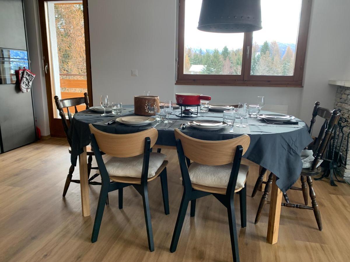 Apartamento La Jacinthe De Crans Exterior foto