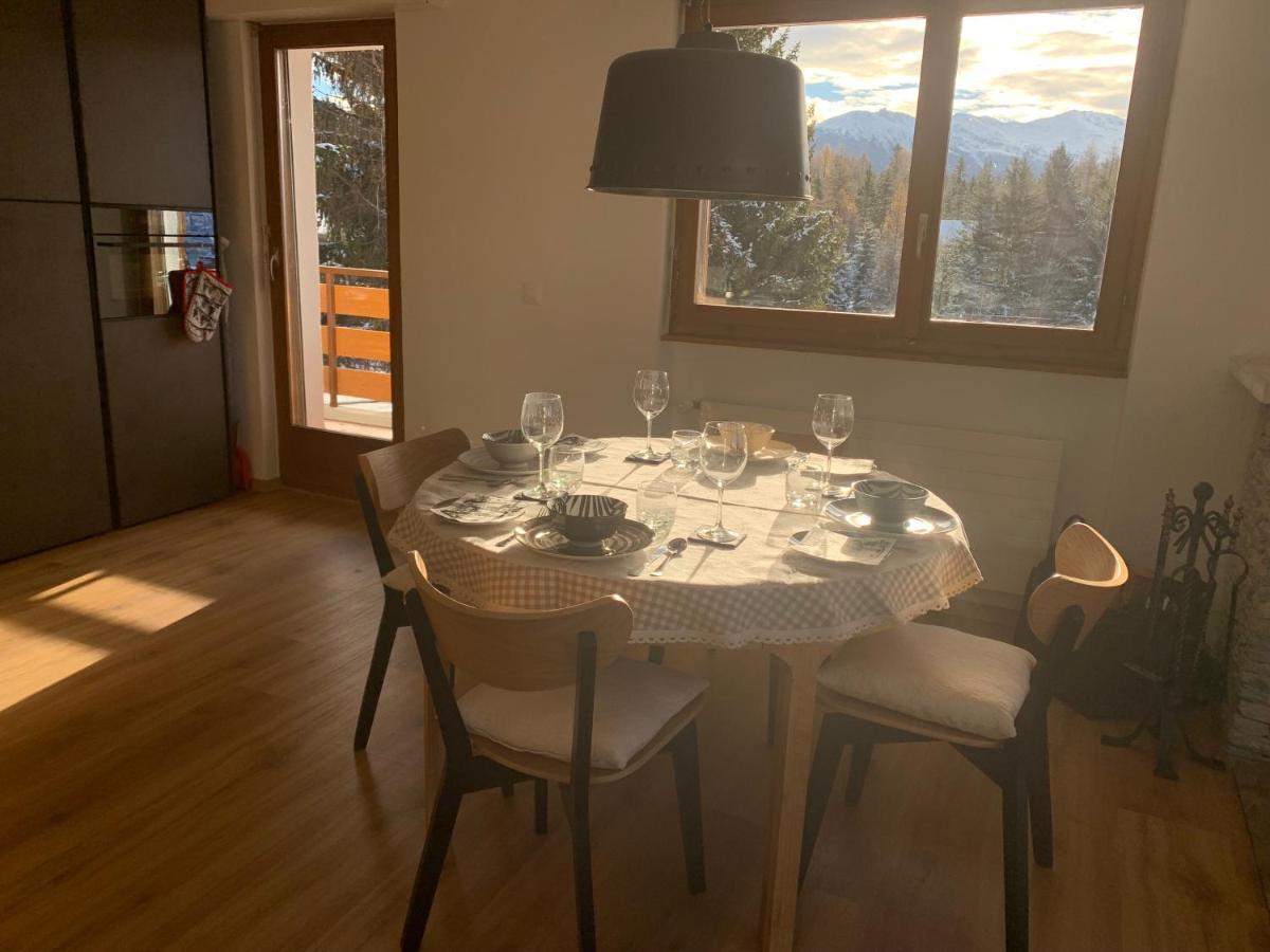 Apartamento La Jacinthe De Crans Exterior foto