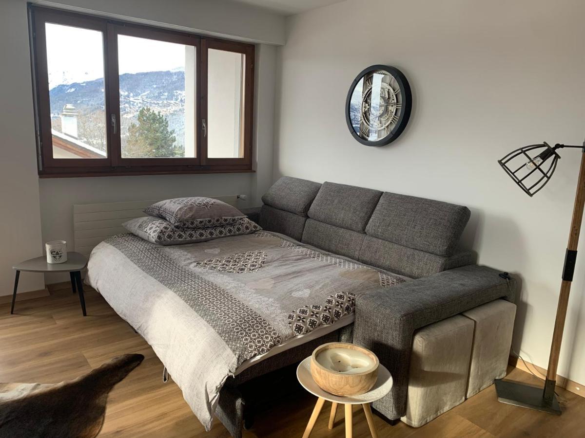 Apartamento La Jacinthe De Crans Exterior foto
