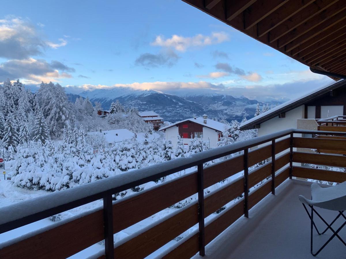 Apartamento La Jacinthe De Crans Exterior foto