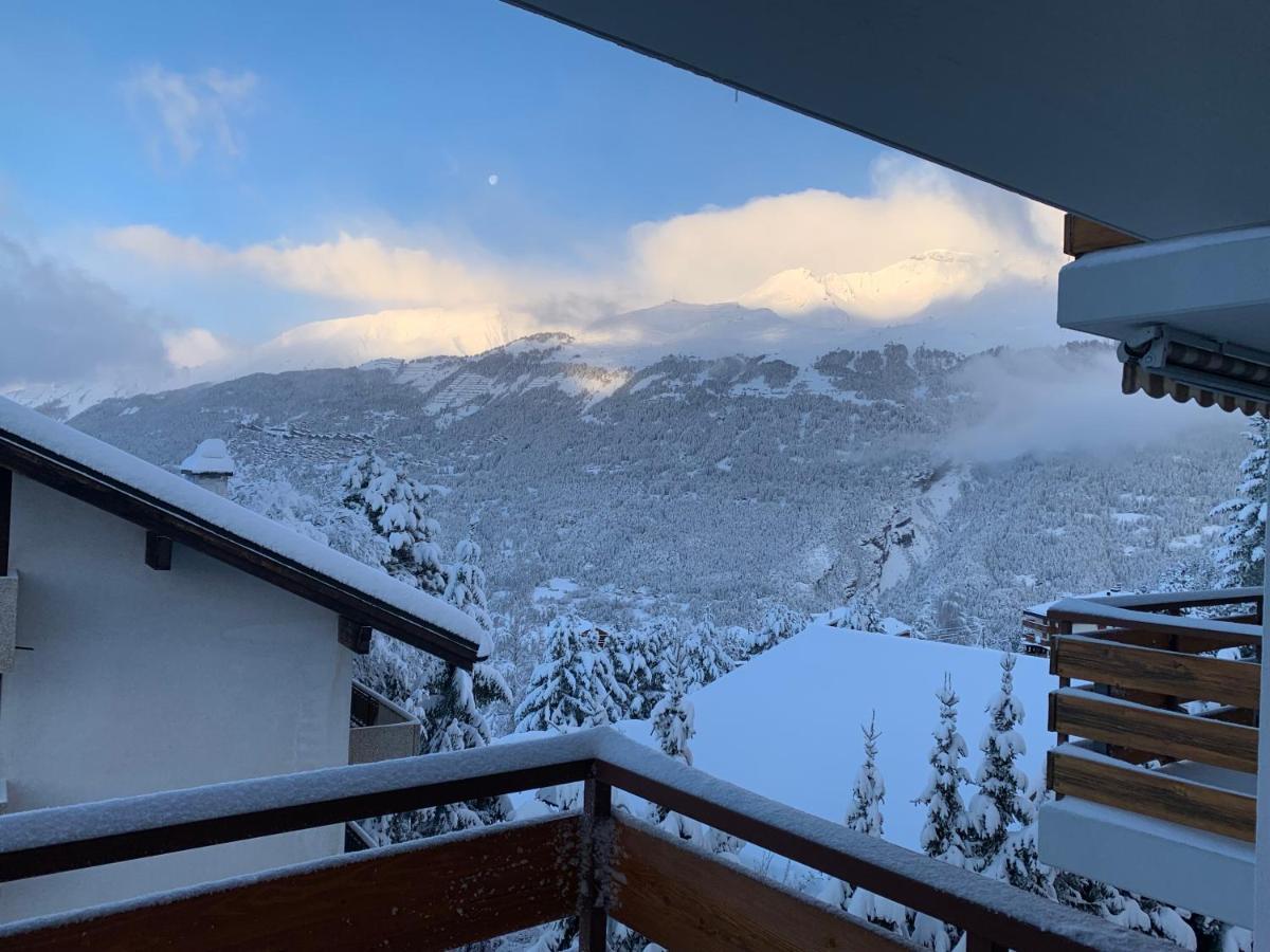 Apartamento La Jacinthe De Crans Exterior foto
