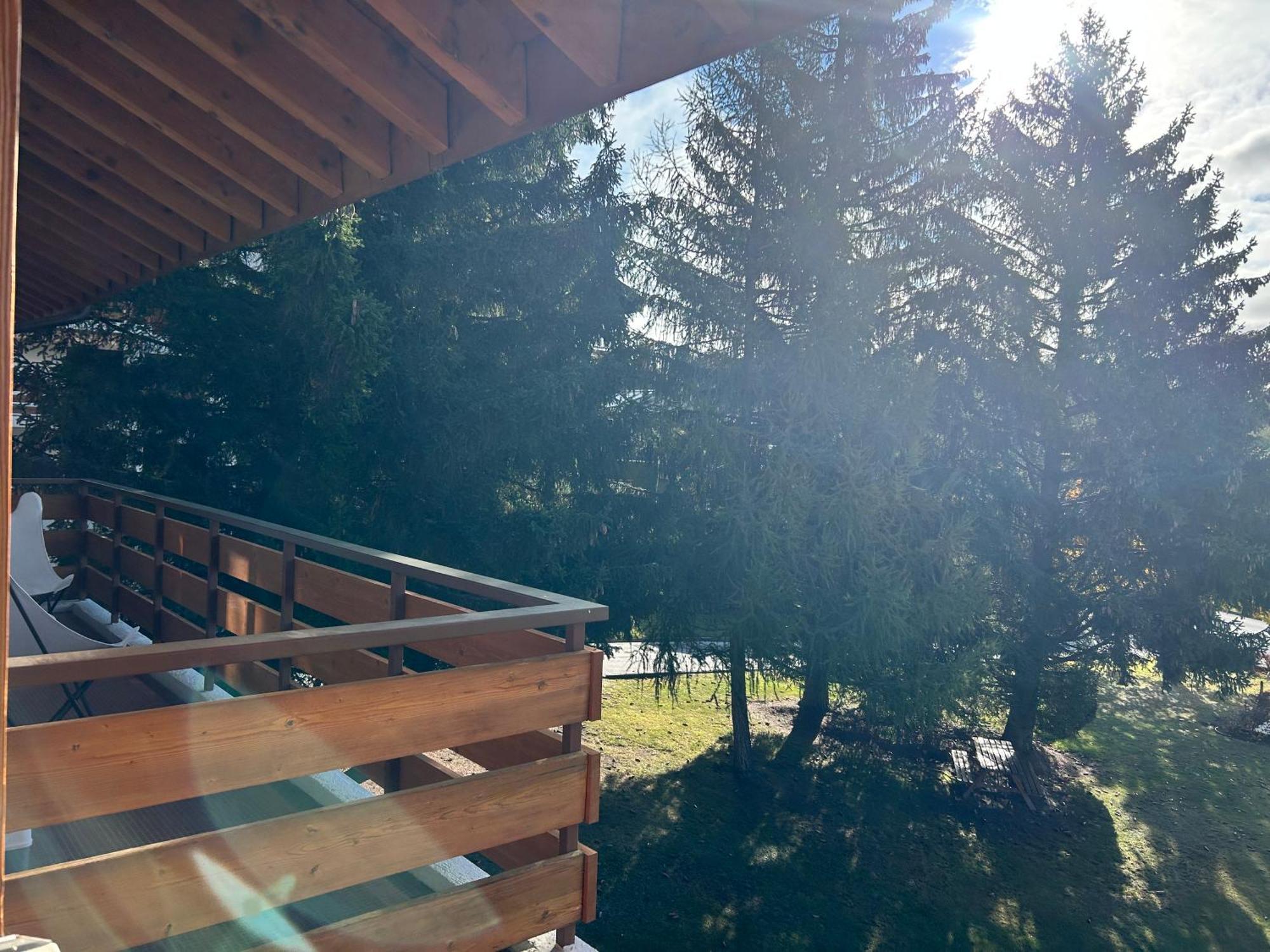 Apartamento La Jacinthe De Crans Exterior foto